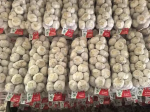 Garlic-packed-in-mesh-bags